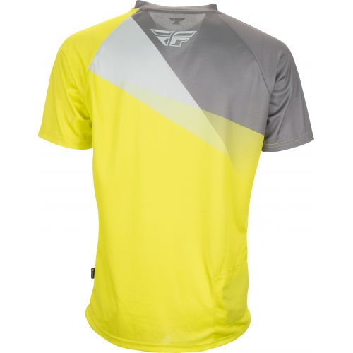 MAILLOT FLY SUPER D LIME GREY
