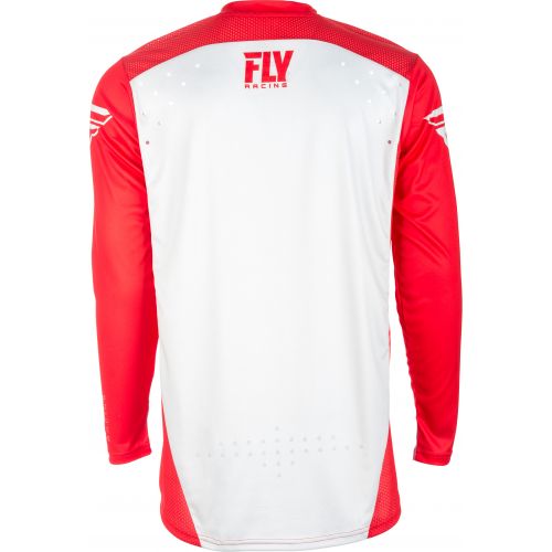 MAILLOT FLY LITE HYDROGEN 2018 ROUGE/BLANC
