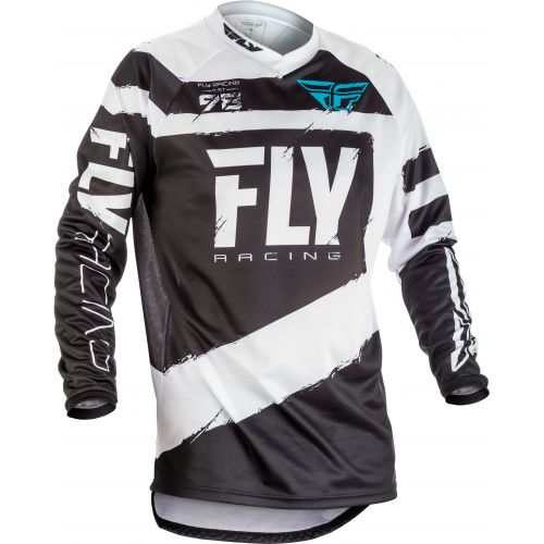 MAILLOT FLY F-16 2018 BLANC/NOIR