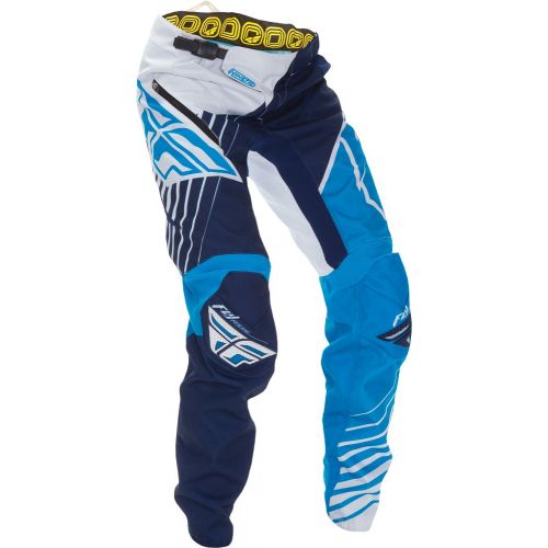 PANTALON FLY KINETIC BMX BLEU/BLANC VECTOR