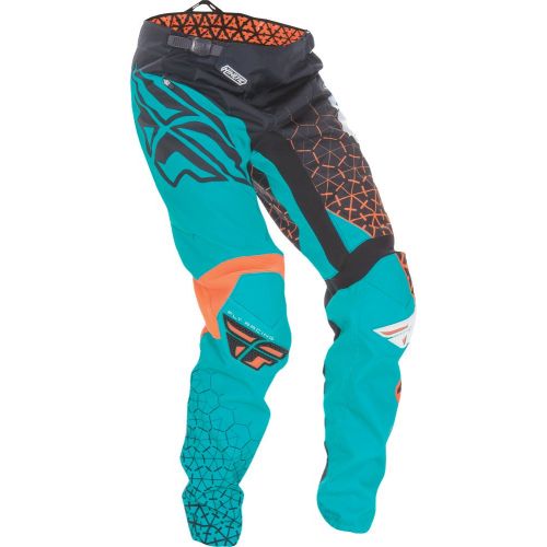 PANTALON FLY KINETIC BMX TEAL/ORANGE TRIFECTA