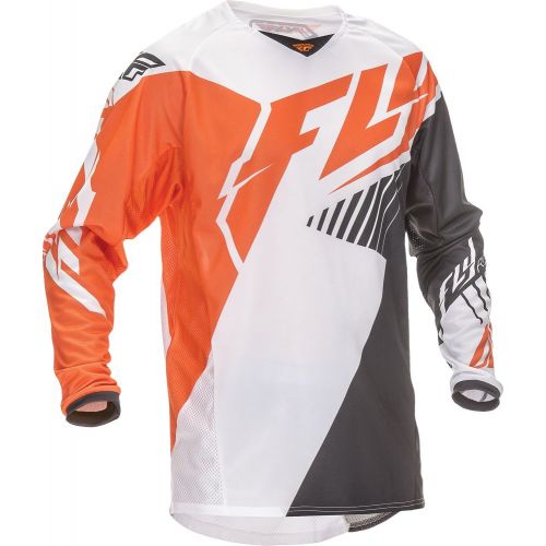 MAILLOT FLY KINETIC ORANGE/BLANC VECTOR