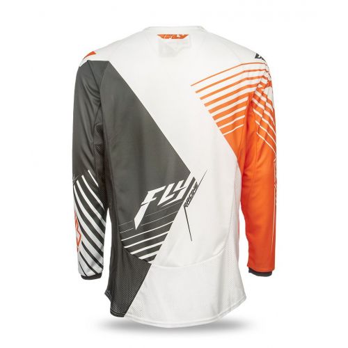 MAILLOT FLY KINETIC ORANGE/BLANC VECTOR