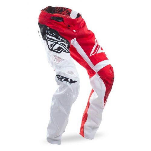 PANTALON FLY KINETIC BMX CRUX 2017 ROUGE/BLANC