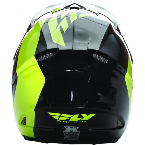 CASQUE FLY F2 CARBON PURE 2017 HI-VIZION/NOIR