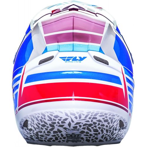 CASQUE FLY F2 CARBON ANIMAL 2017 BLEU/BLANC/ROUGE