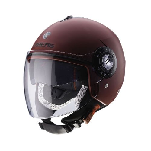 CASQUE CABERG RIVIERA V3 MAT ROUGE WINE