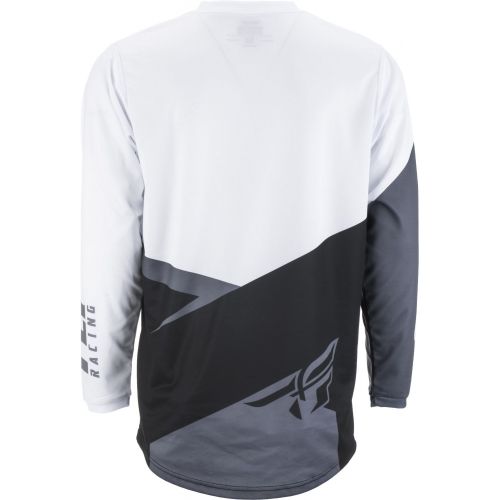 MAILLOT FLY F-16 2019 NOIR/BLANC/GRIS