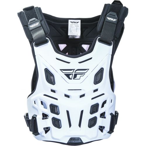 PLASTRON FLY REVEL ROOST RACE CE BLANC