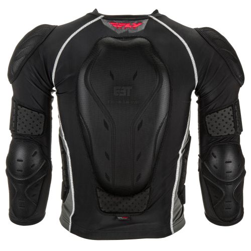 GILET DE PROTECTION MANCHES LONGUES FLY BARRICADE NOIR ENFANT